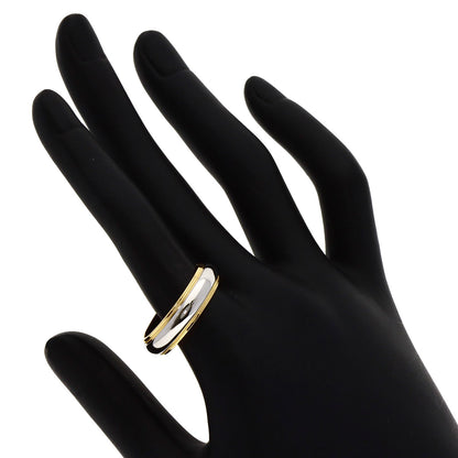 TIFFANY&Co. Milgrain Ring K18 Yellow Gold PT950Ladies [Used]