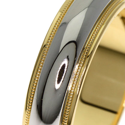 TIFFANY&Co. Milgrain Ring K18 Yellow Gold PT950Ladies [Used]