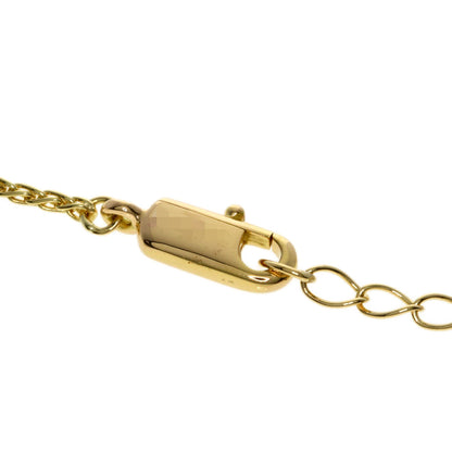 Carrera y Carrera Hand Motif Sapphire Diamond Necklace K18 Yellow Gold Ladies [Used]