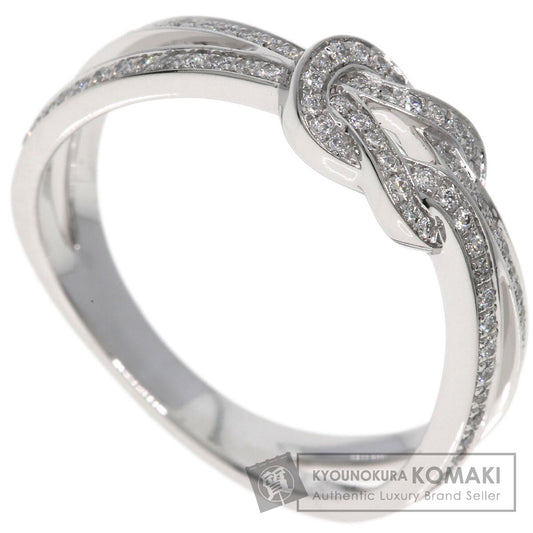 FRED Chance Infini Small Diamond #50 Ring K18 White Gold Ladies [Used]