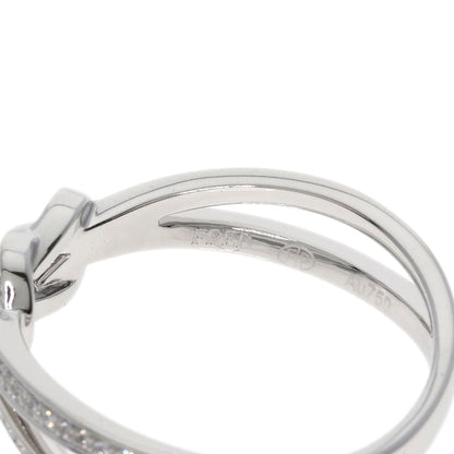 FRED Chance Infini Small Diamond #50 Ring K18 White Gold Ladies [Used]