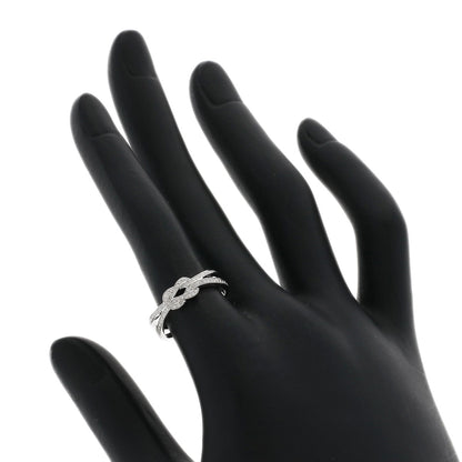 FRED Chance Infini Small Diamond #50 Ring K18 White Gold Ladies [Used]