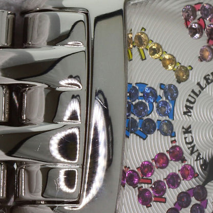 FRANCK MULLER TONNEAU CURVEX Magic Color Watches 2252 QZ MAG COL Stainless Steel/Stainless Steel Ladies