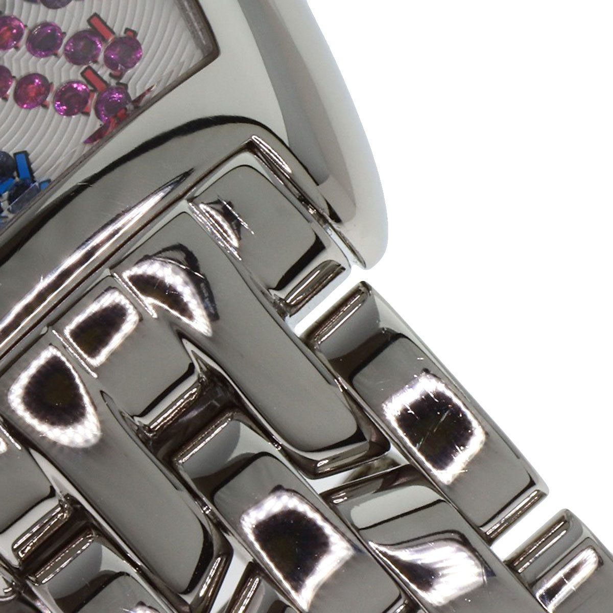 FRANCK MULLER TONNEAU CURVEX Magic Color Watches 2252 QZ MAG COL Stainless Steel/Stainless Steel Ladies