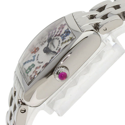 FRANCK MULLER TONNEAU CURVEX Magic Color Watches 2252 QZ MAG COL Stainless Steel/Stainless Steel Ladies