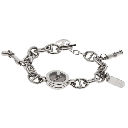 GUCCI Charm watch Watches 107 Stainless Steel/Stainless Steel Ladies