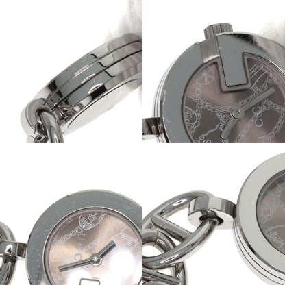GUCCI Charm watch Watches 107 Stainless Steel/Stainless Steel Ladies