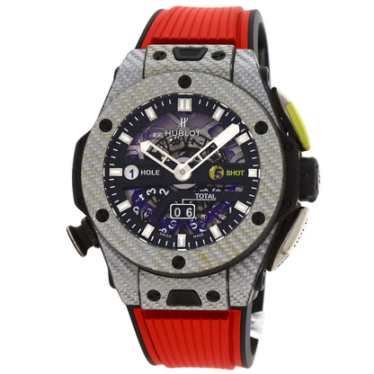 HUBLOT Big Bang Unico Golf Watches 416.YS.1120VR carbon/Rubber mens