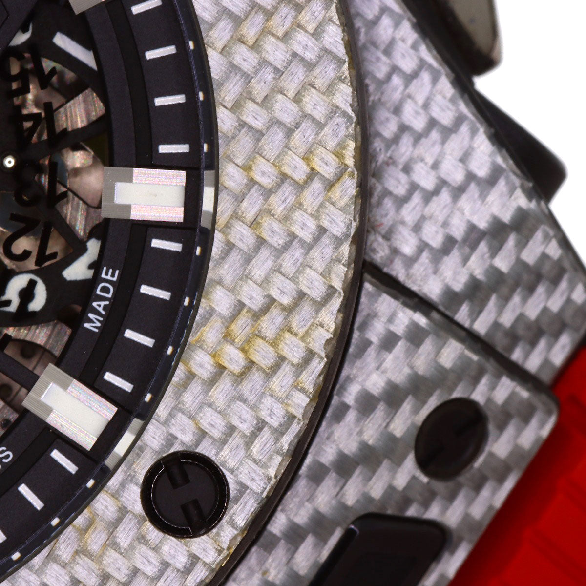 HUBLOT Big Bang Unico Golf Watches 416.YS.1120VR carbon/Rubber mens