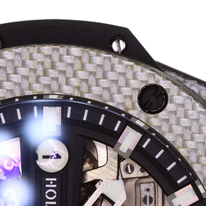 HUBLOT Big Bang Unico Golf Watches 416.YS.1120VR carbon/Rubber mens