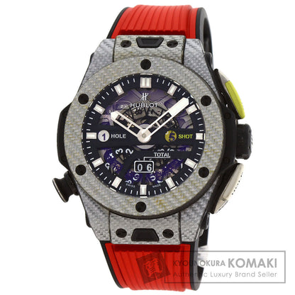 HUBLOT Big Bang Unico Golf Watches 416.YS.1120VR carbon/Rubber mens