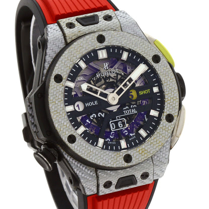 HUBLOT Big Bang Unico Golf Watches 416.YS.1120VR carbon/Rubber mens