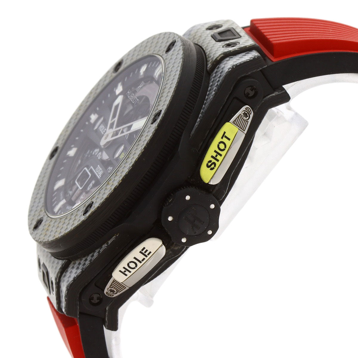 HUBLOT Big Bang Unico Golf Watches 416.YS.1120VR carbon/Rubber mens