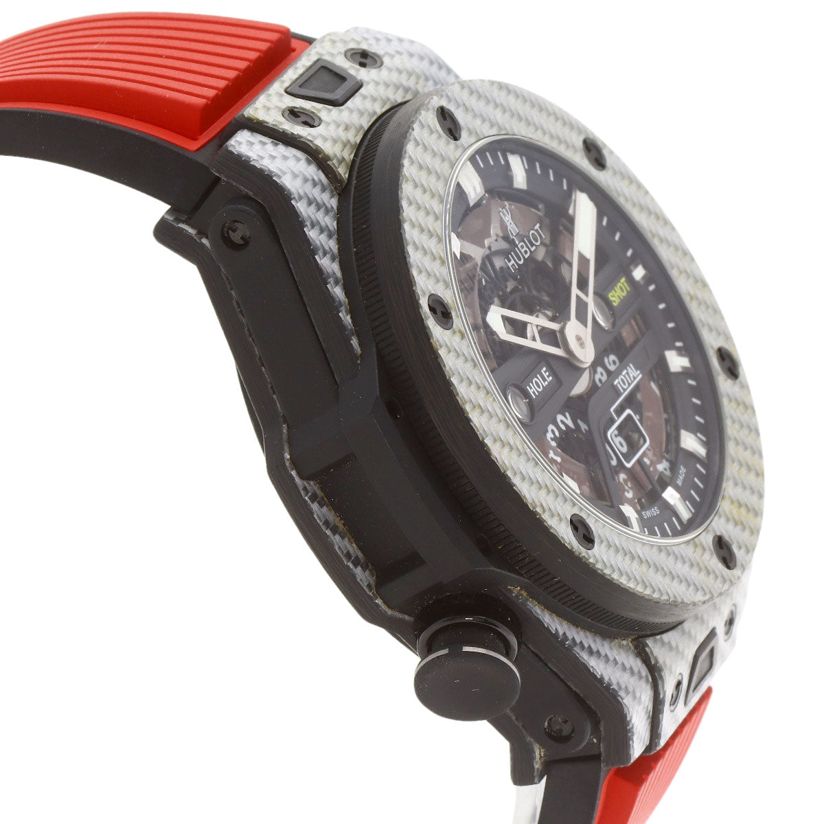 HUBLOT Big Bang Unico Golf Watches 416.YS.1120VR carbon/Rubber mens