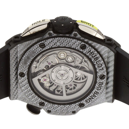 HUBLOT Big Bang Unico Golf Watches 416.YS.1120VR carbon/Rubber mens