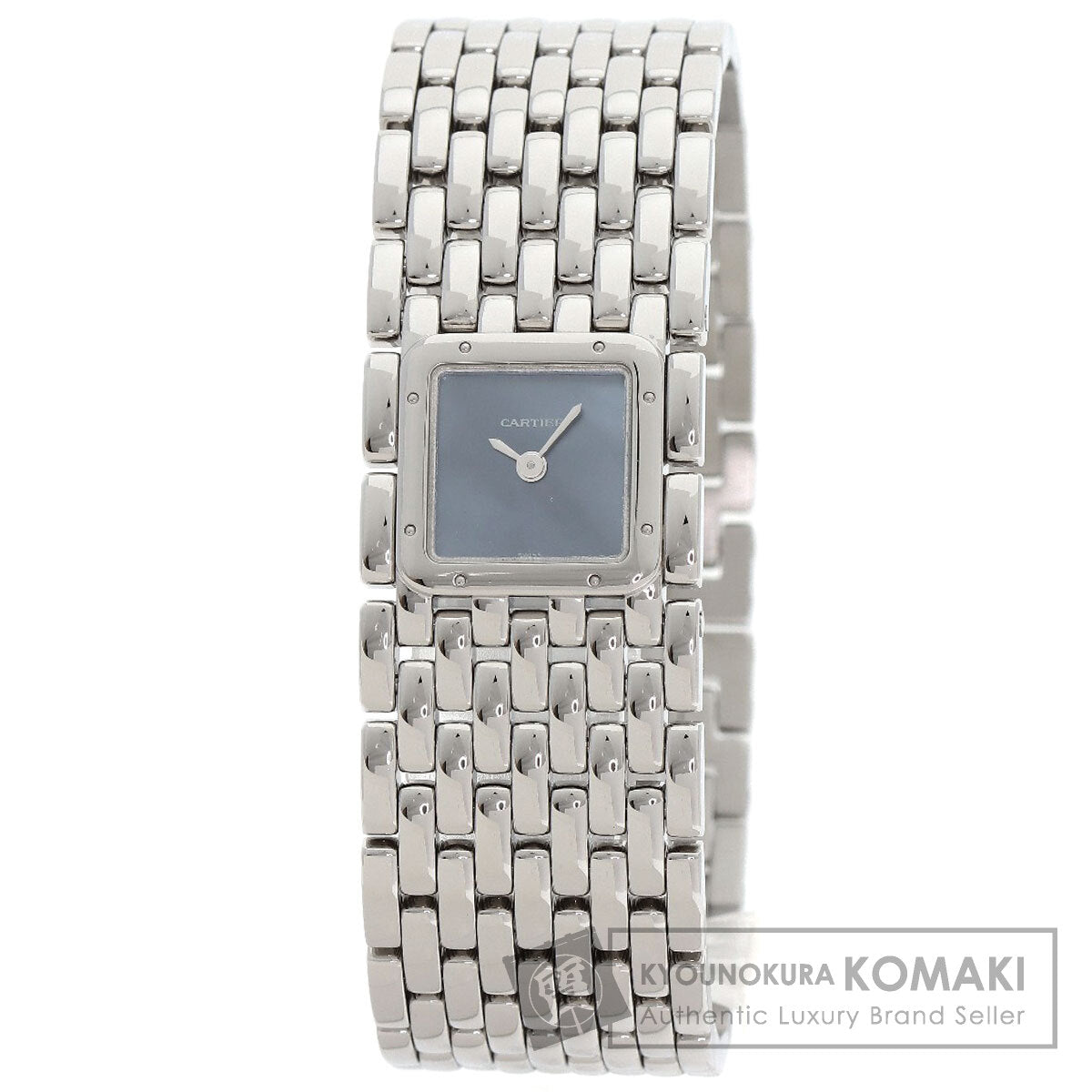 CARTIER PANTHERE Ryuban Watches W61002T9 Stainless Steel/Stainless Steel Ladies