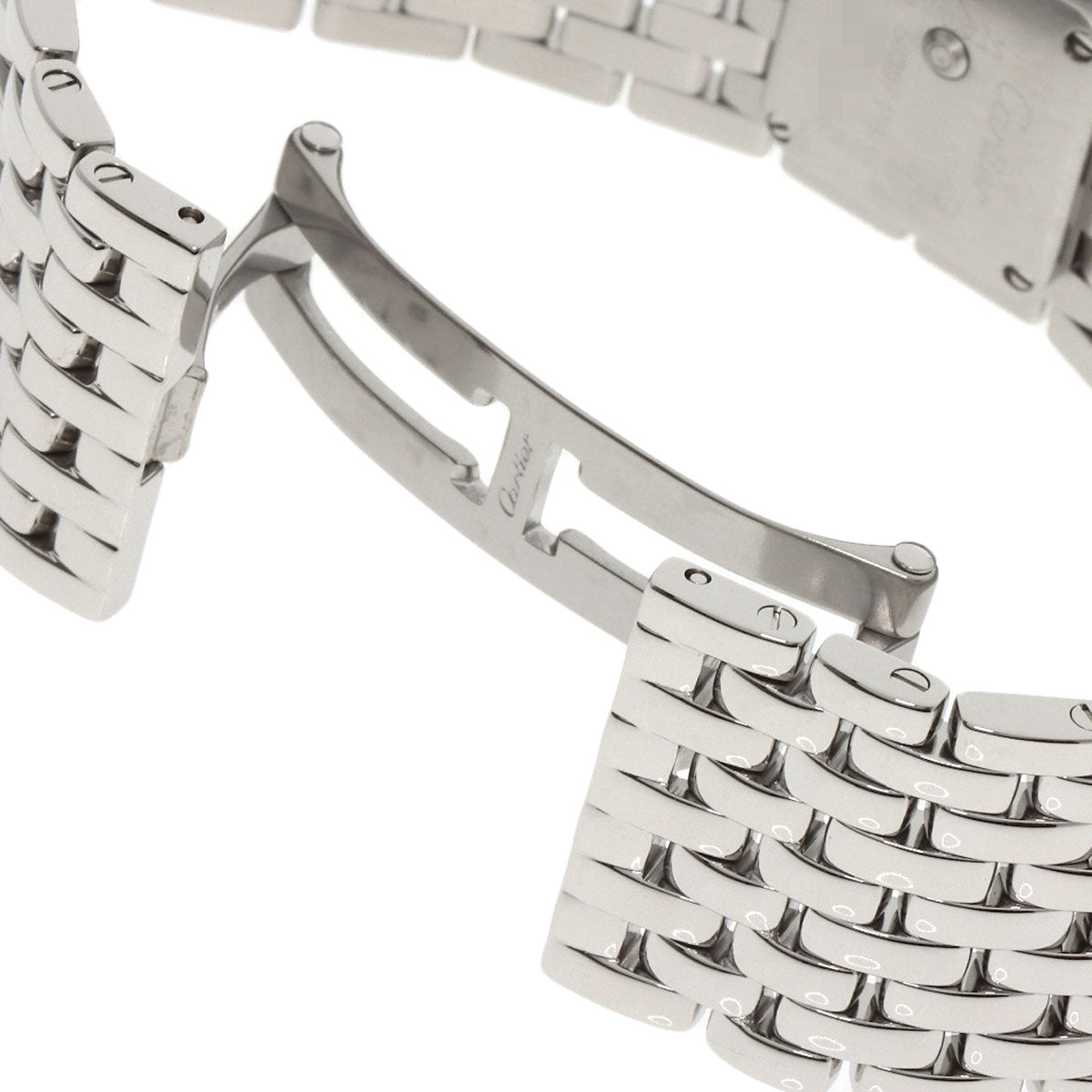 CARTIER PANTHERE Ryuban Watches W61002T9 Stainless Steel/Stainless Steel Ladies