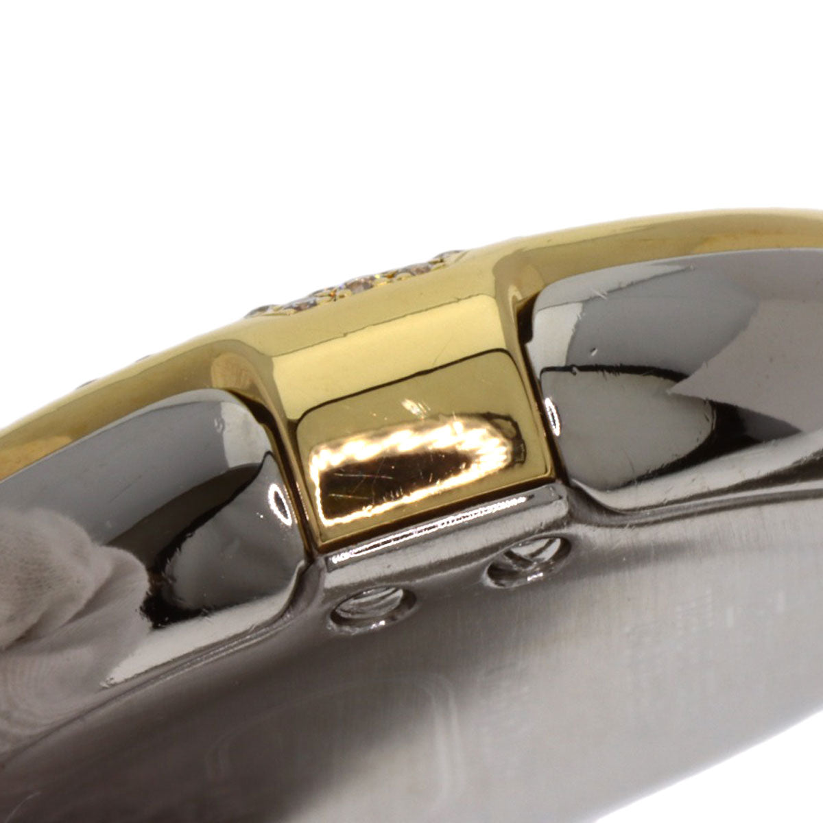 SEIKO CREDOR DiamondBezel Watches GSAB004 Stainless Steel/SSxK18YG Ladies