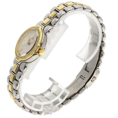 SEIKO CREDOR DiamondBezel Watches GSAB004 Stainless Steel/SSxK18YG Ladies
