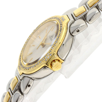 SEIKO CREDOR DiamondBezel Watches GSAB004 Stainless Steel/SSxK18YG Ladies