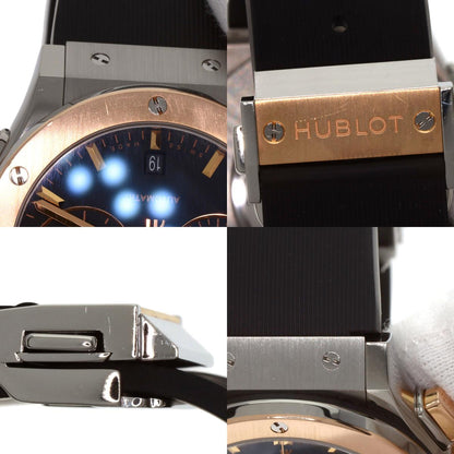 HUBLOT Classic Fusion Chronograph King Gold Watches 521.N0.1181.RX Titanium/Rubber mens