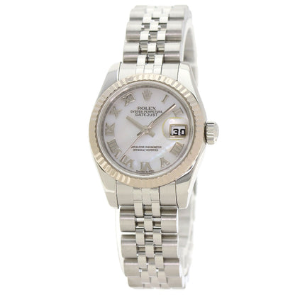 ROLEX DATEJUST 10P Diamond Watches 179174NR Stainless Steel/Stainless Steel Ladies