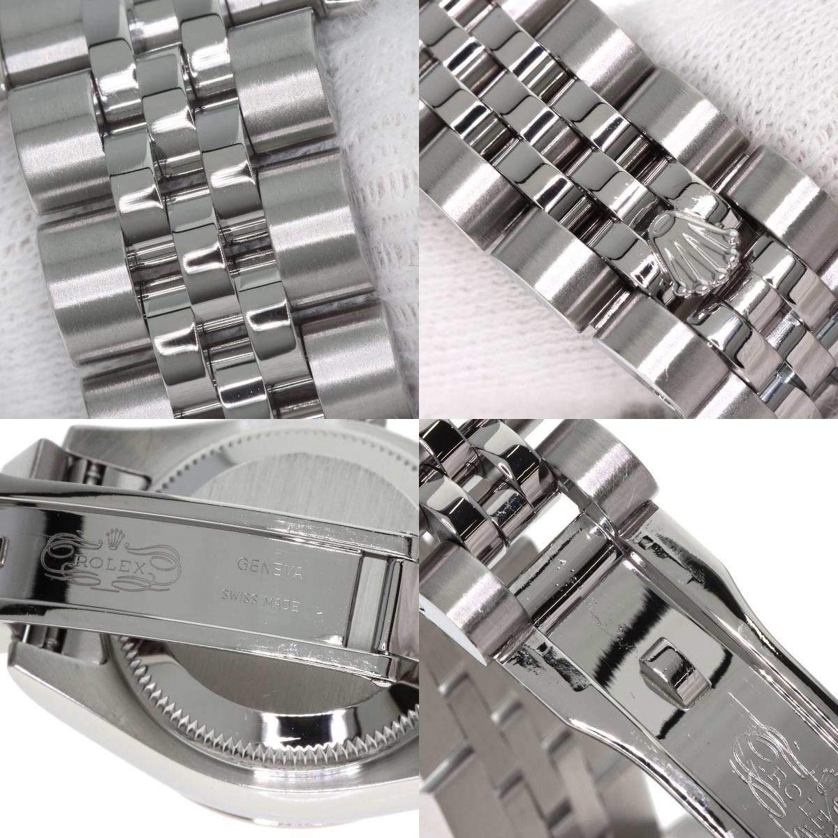 ROLEX DATEJUST 10P Diamond Watches 179174NR Stainless Steel/Stainless Steel Ladies