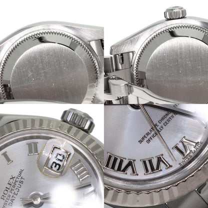 ROLEX DATEJUST 10P Diamond Watches 179174NR Stainless Steel/Stainless Steel Ladies