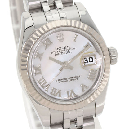 ROLEX DATEJUST 10P Diamond Watches 179174NR Stainless Steel/Stainless Steel Ladies