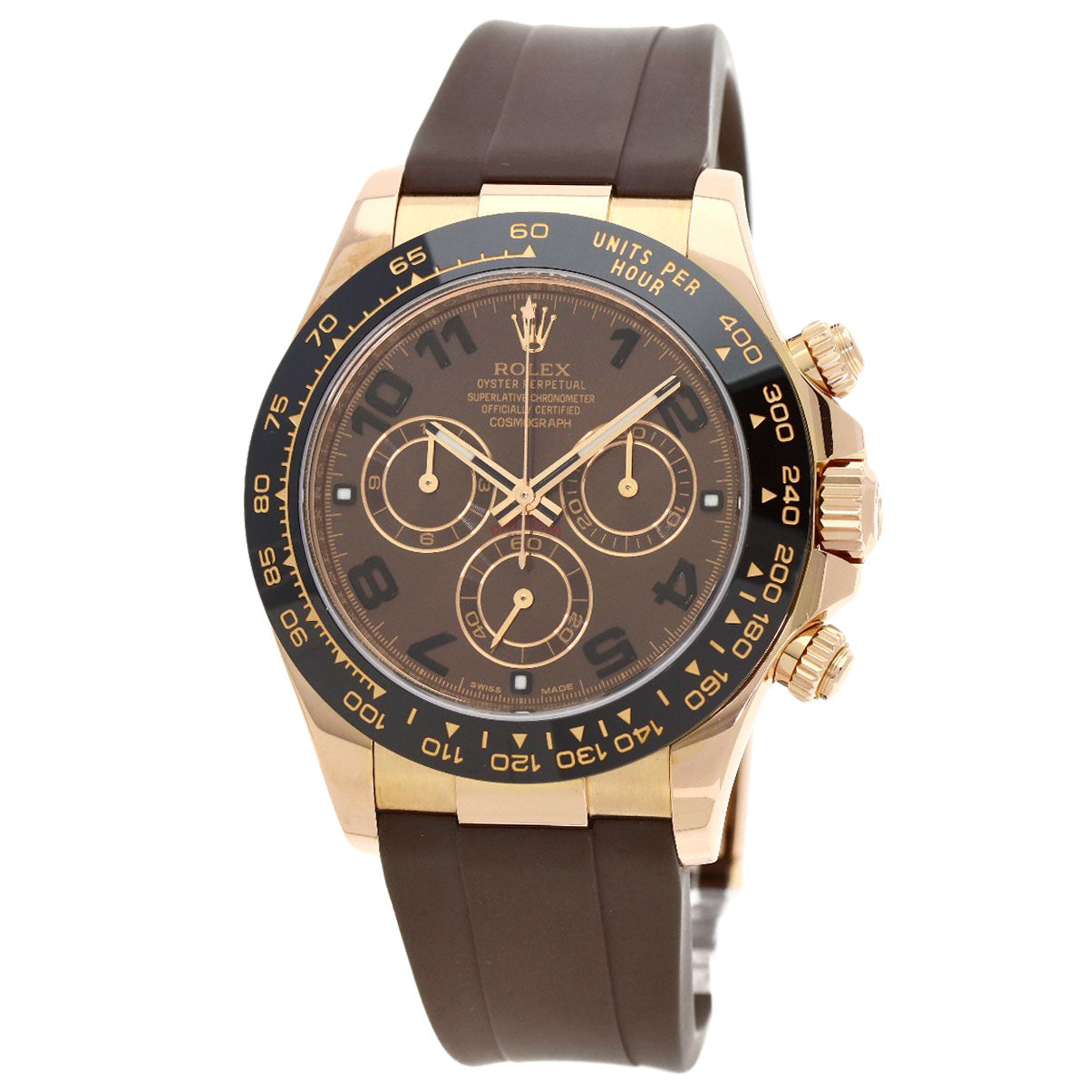 ROLEX Cosmograph Daytona Watches 116515LN K18 Pink Gold/Rubber mens