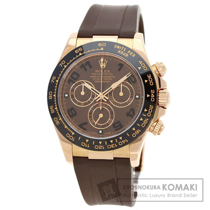 ROLEX Cosmograph Daytona Watches 116515LN K18 Pink Gold/Rubber mens