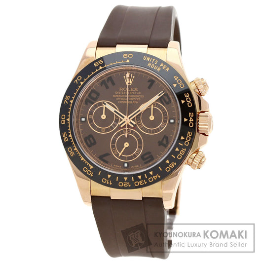 ROLEX Cosmograph Daytona Watches 116515LN K18 Pink Gold/Rubber mens
