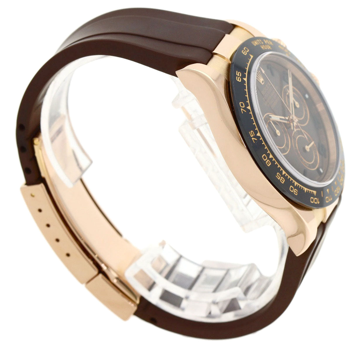 ROLEX Cosmograph Daytona Watches 116515LN K18 Pink Gold/Rubber mens