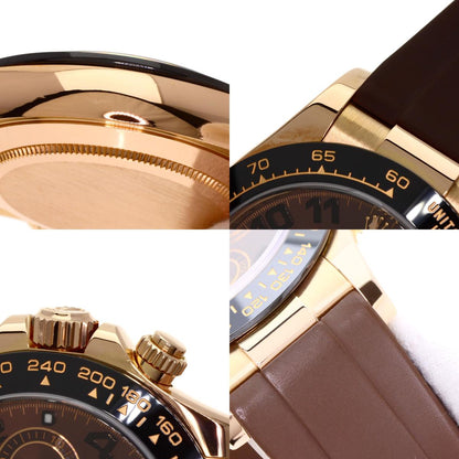 ROLEX Cosmograph Daytona Watches 116515LN K18 Pink Gold/Rubber mens