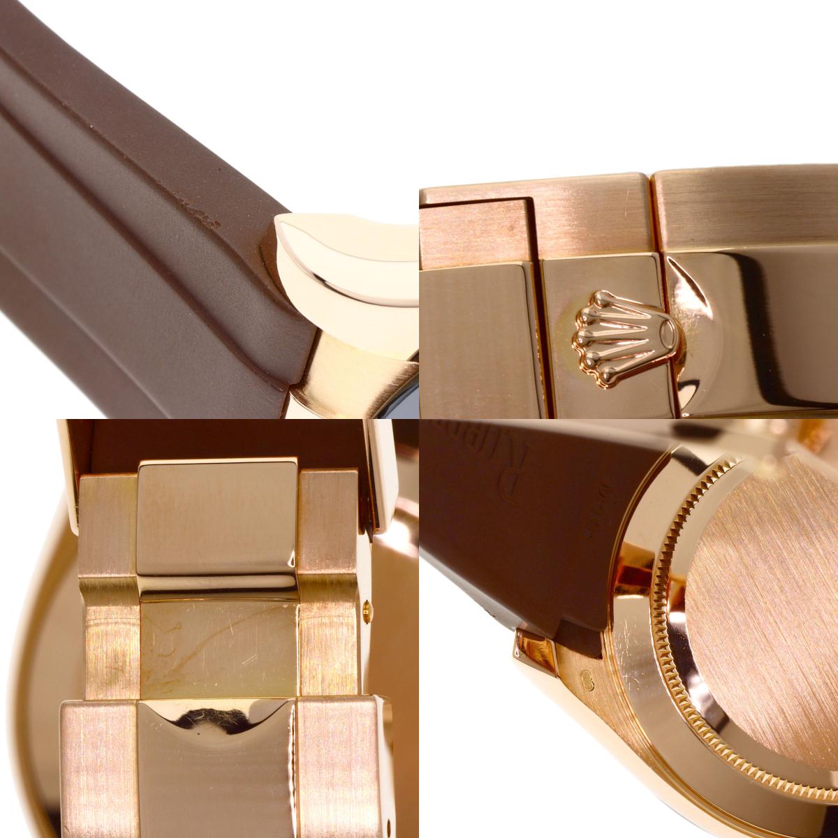 ROLEX Cosmograph Daytona Watches 116515LN K18 Pink Gold/Rubber mens