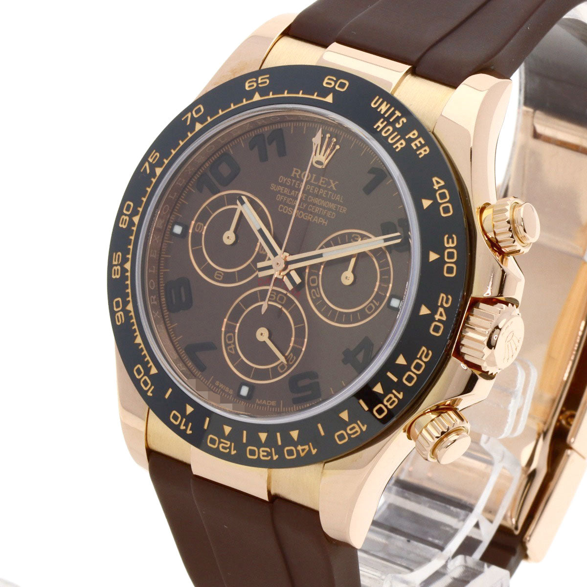 ROLEX Cosmograph Daytona Watches 116515LN K18 Pink Gold/Rubber mens