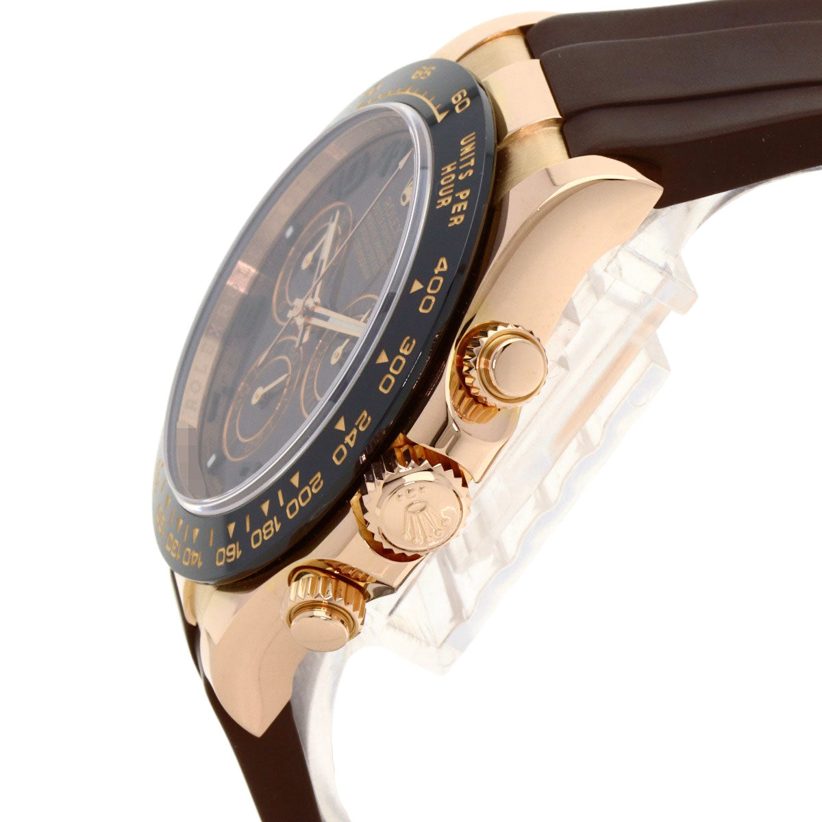 ROLEX Cosmograph Daytona Watches 116515LN K18 Pink Gold/Rubber mens