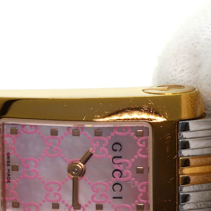 GUCCI G Metro Watches 8600L Gold Plated/SSxGP Ladies