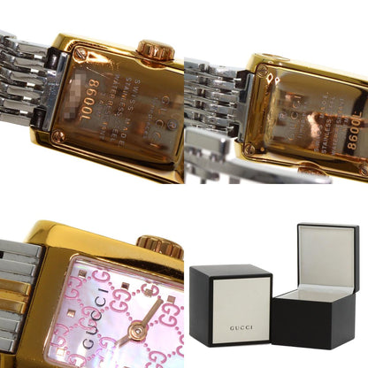 GUCCI G Metro Watches 8600L Gold Plated/SSxGP Ladies