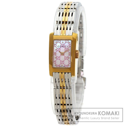 GUCCI G Metro Watches 8600L Gold Plated/SSxGP Ladies