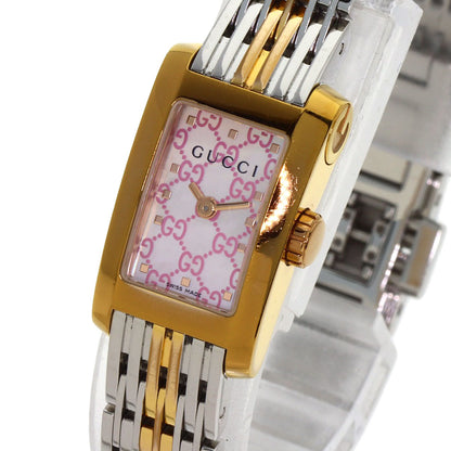 GUCCI G Metro Watches 8600L Gold Plated/SSxGP Ladies