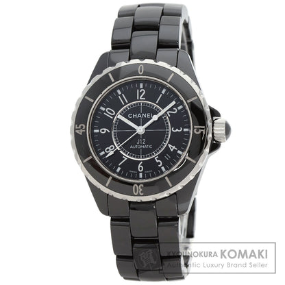 CHANEL J12 1.5" Black Ceramic Watches H0685 Ceramic/Ceramic mens