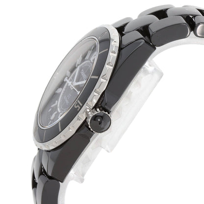 CHANEL J12 1.5" Black Ceramic Watches H0685 Ceramic/Ceramic mens