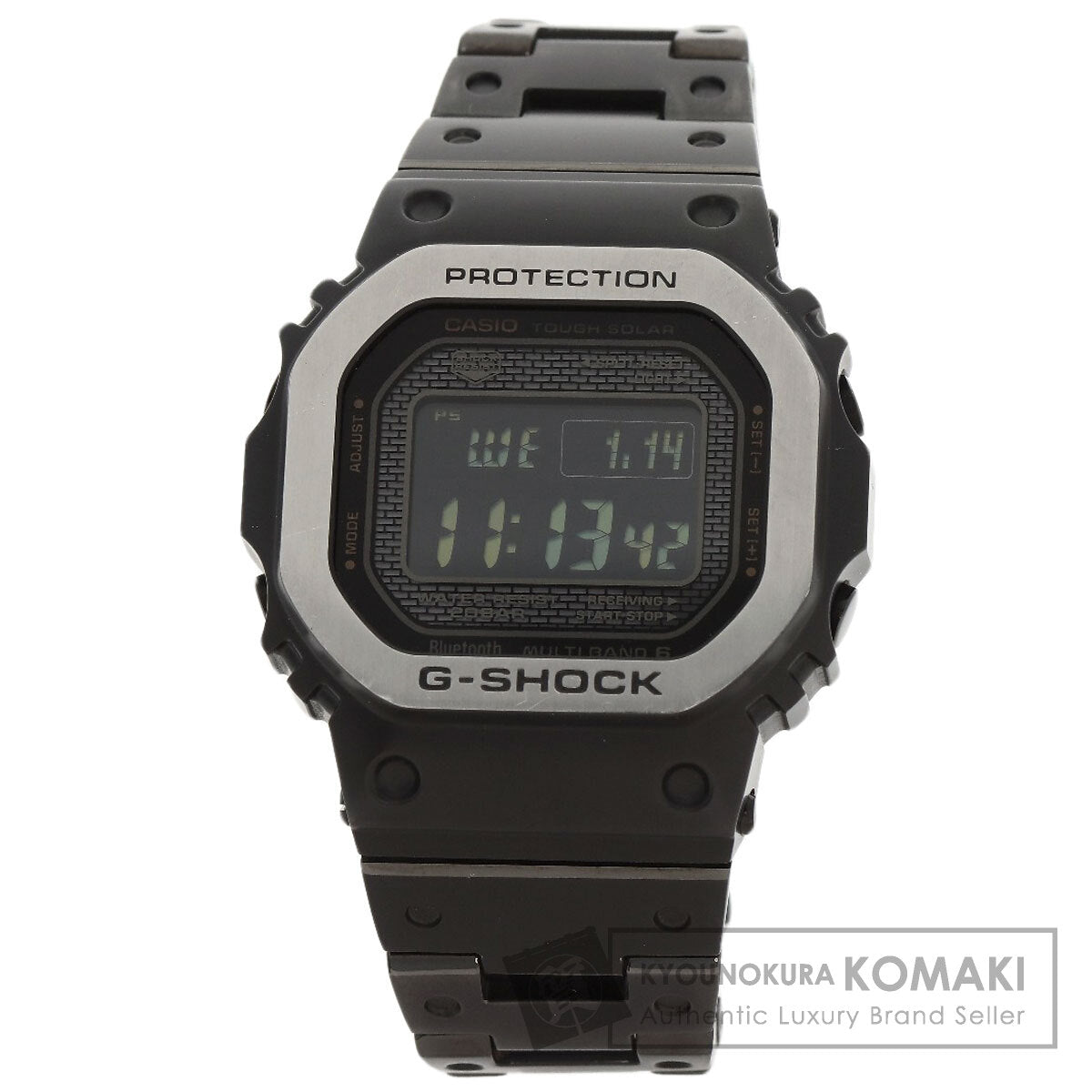 CASIO Full Metal 5000 Series Watches GMW-B5000MB Stainless Steel/Stainless Steel mens