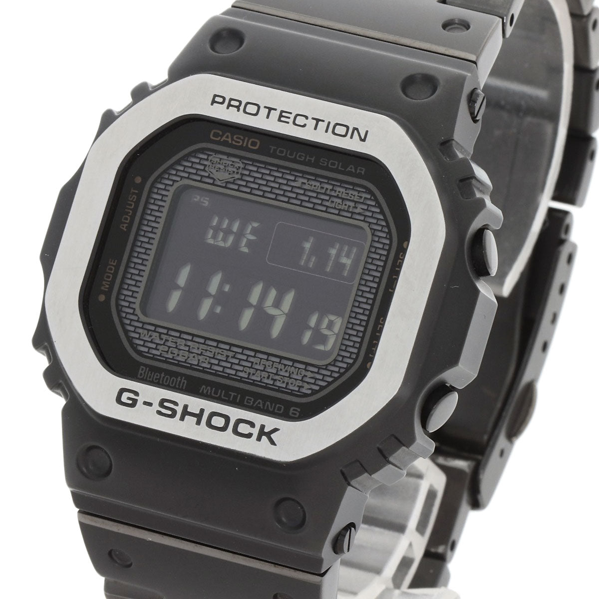 CASIO Full Metal 5000 Series Watches GMW-B5000MB Stainless Steel/Stainless Steel mens