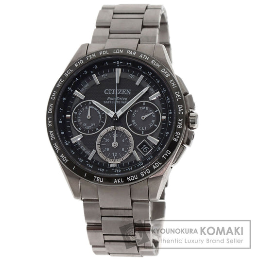 CITIZEN Atessa Eco Drive Satellite Wave Watches CC9015-54E F900-T021531 Titanium/Titanium mens