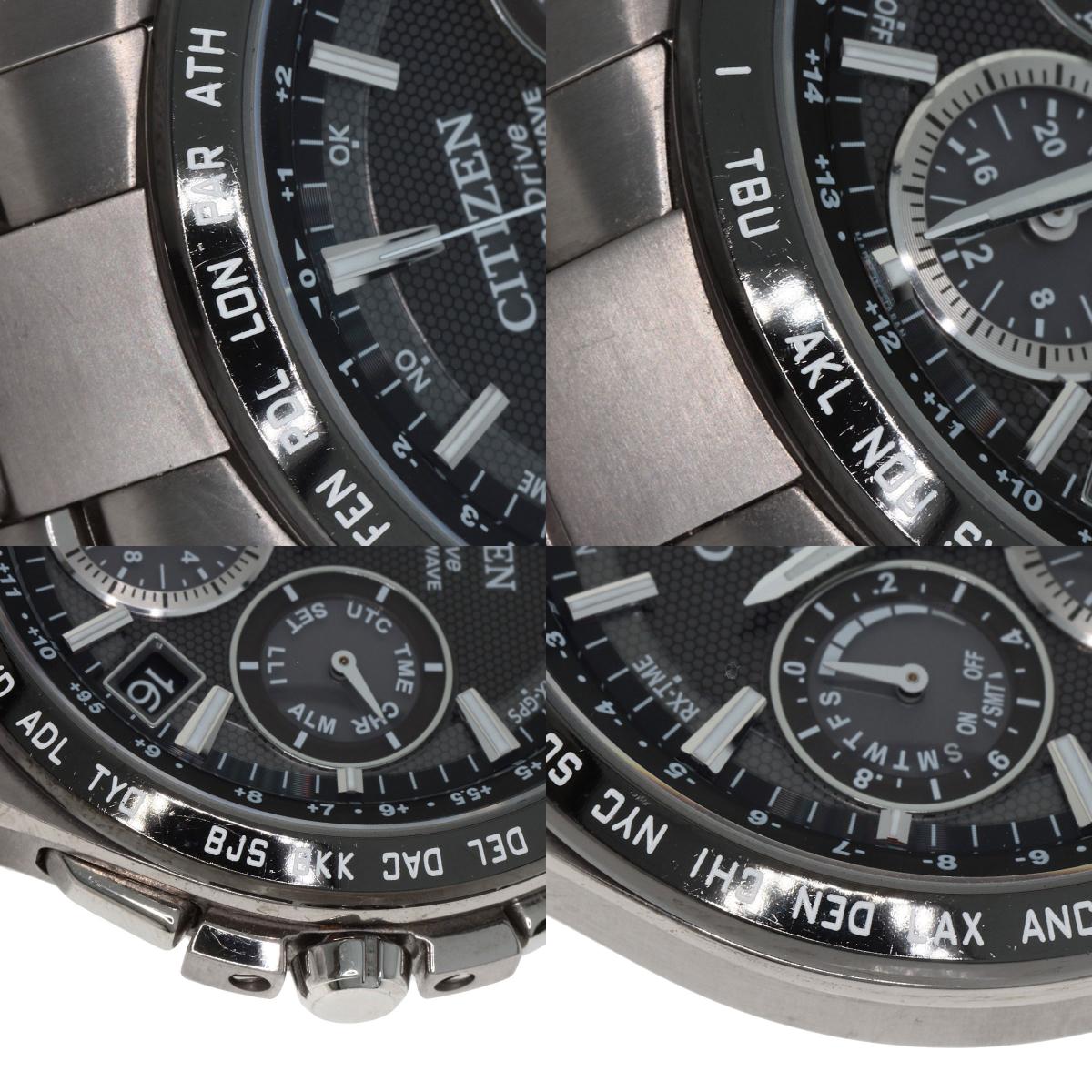 CITIZEN Atessa Eco Drive Satellite Wave Watches CC9015-54E F900-T021531 Titanium/Titanium mens