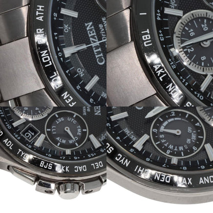 CITIZEN Atessa Eco Drive Satellite Wave Watches CC9015-54E F900-T021531 Titanium/Titanium mens