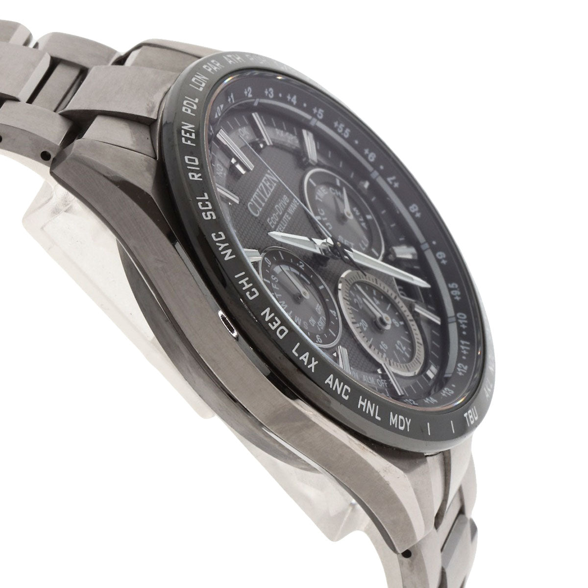 CITIZEN Atessa Eco Drive Satellite Wave Watches CC9015-54E F900-T021531 Titanium/Titanium mens