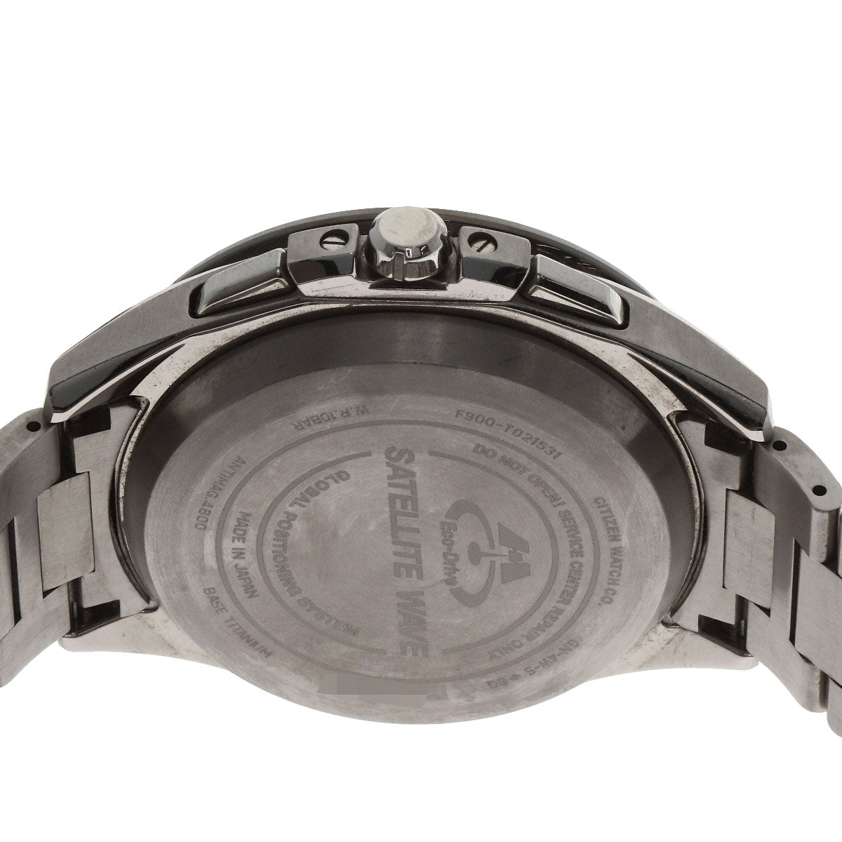 CITIZEN Atessa Eco Drive Satellite Wave Watches CC9015-54E F900-T021531 Titanium/Titanium mens